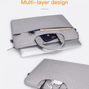 Borsa porta Macbook Pro 16'' 2021 Water proof colore Grigio
