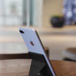 Supporto da tavolo per smartphone colore Grigio scuro