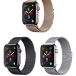 Cinturino per Apple Watch 4 serie 40mm Maglia Milano Black