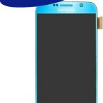 LCD + TOUCH ORIGINALE PER GALAXY S6 ELECTRIC BLUE 17260D