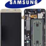 LCD TOUCH PER GALAXY S6 EDGE + SM-G928F GOLD GH97-17819A