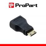 Adattatore Spina HDMI Mini(tipo C)–Presa HDMI(19PIN) dorato