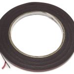 Nastro in Schiuma biadesiva polietilenica 0.5mm x 2mm x10m