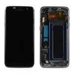 LCD + TOUCH PER GALAXY S7 EDGE ORIGINALE NERO GH97-18533A