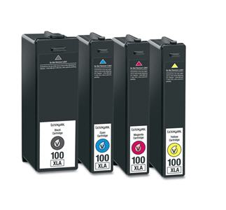 Lexmark Cartucce inkjet LE100XLC