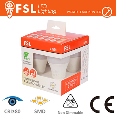 A60 Lampade & Bulbi FL4P-129W3K