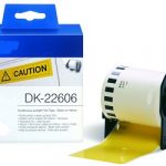 Brother Etichetta Ribon Yellow NCDK22606