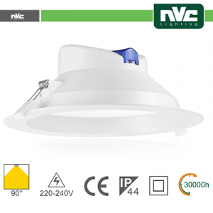 Downlight LED IP44 20W 3000K 1880LM 90º FORO:195-210mm