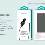 Suit Carica da Auto e Cavo M-USB Smartphone Android Nero