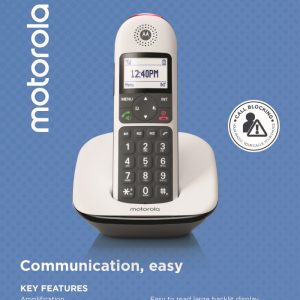 Telefono Cordless Digitale Motorola CD5001