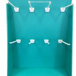 Espositore da Banco 8 Ganci Devia in cartone 391x541x135 mm