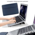 Cover protettiva per Macbook Pro 16'' con Supporto Blu