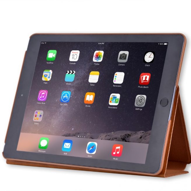 Custodia in Pelle Elite con On/Off iPad Pro 9.7 Marrone