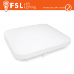 Plafoniera Quadrata LED IP20 25W 3000K 33x6,8cm
