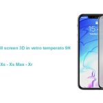 Pellicola Full 3D vetro temperato Privacy per iPhone Xs 5.8