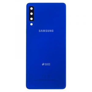 Cover Posteriore Samsung Galaxy A7 2018 SM-A750F Duos Blu