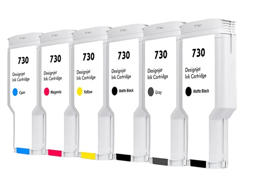 HP Cartucce Plotter Gray HP730XGY