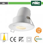 Faro direzionabile LED IP20 9W 3000K 700LM 24º FORO:95mm