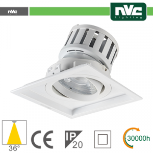 Incasso Multi lampada - 24w(1x24w) 3000k 2140lm >36° PF95
