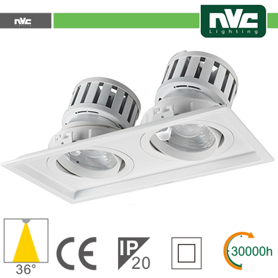 NMTLED585C Illuminotecnica - Interni NVM2C-2X24W3K36