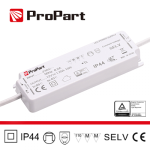 Alimentatore IP44 24V 15W 0.62A Size:130*42*17mm