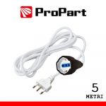 Prolunga lineare bipasso-schuko/bipasso 5metri spina16A