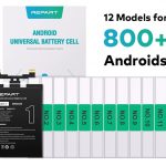 Set 12 Modelli di batteria senza Chip per Android Universali