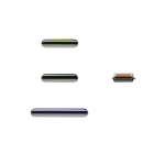 Pulsanti Volume+Mute+Power On/Off per iPhone 11 Pro Silver