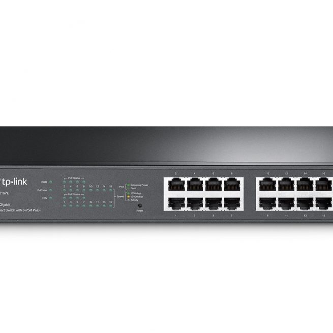 2. Networking Black TL-SG1016PE