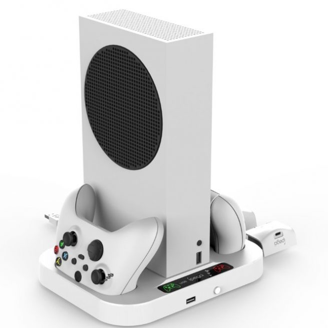 iPega XBS012 Supporto ricarica e raffreddamento + 2 Batterie