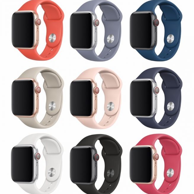 Cinturino Apple Watch 42-44mm Delux Sport Midnight Blue
