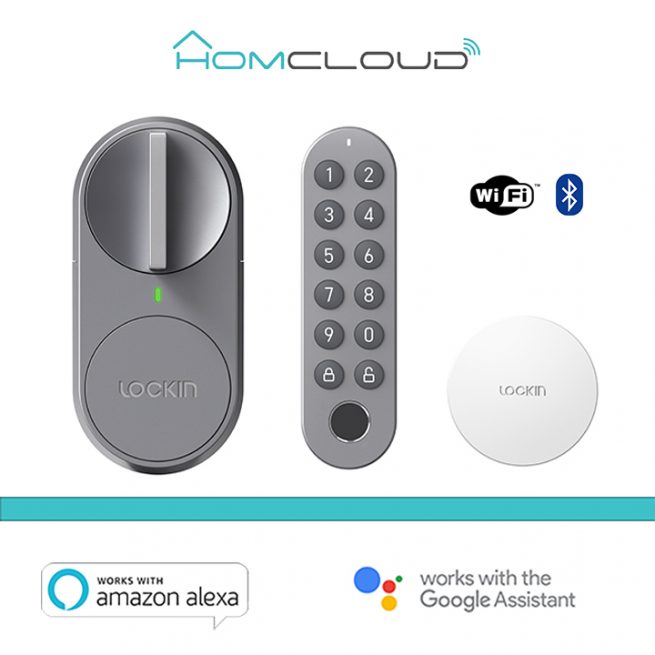 Smart Life/Homcloud - Smart Home Grigio LK-DOOR