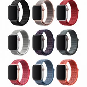 Cinturino Apple Watch 4 serie 40mm Delux Sport 3 Pink Sand