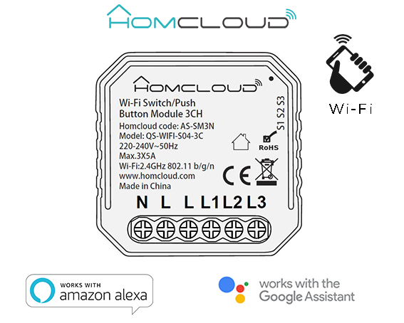 Homcloud Smart Life/Homcloud - Smart Home AS-SM3N