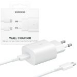 Caricabatteria Originale Samsung EP-TA800XWE 25W con Cavo