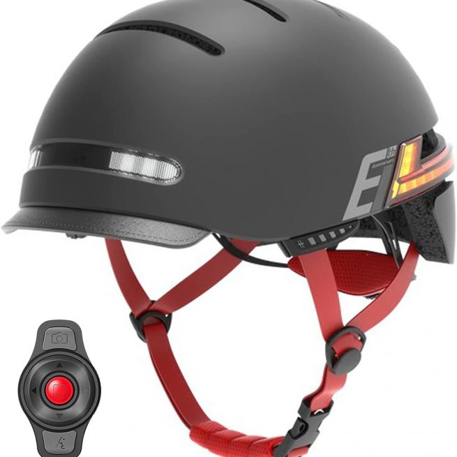 Navee Monopattini Elettrici e Livall Caschi Smart NERO LI-BH51JBL-L