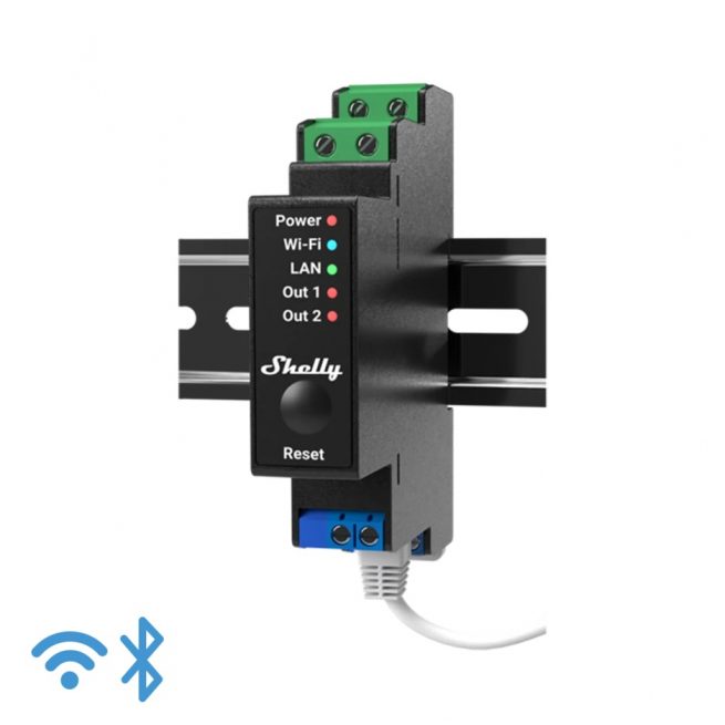 Shelly - Smart Home Automation Nero SH-PRO2PM