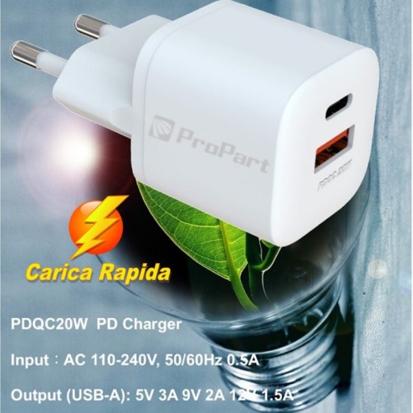 ProPart Carica - Cavi e Power Bank PP714PDQC20W