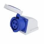 Presa a muro Indust. CEE 16A-6h 2P+T 220-250V IP67