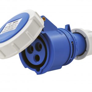 Presa Mobile Diritta Indust. CEE 16A-6h 2P+T 220-250V IP67