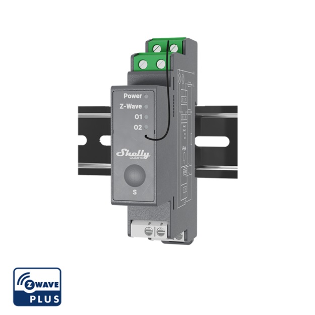 Shelly - Smart Home Automation nero SH-QBWAVPRO2