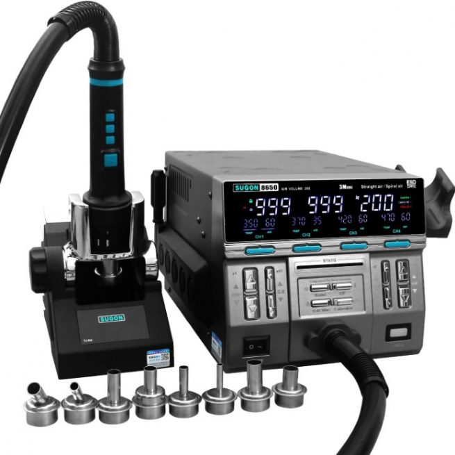 Stazione ad aria calda SUGON 8650 3M 1300 Watt