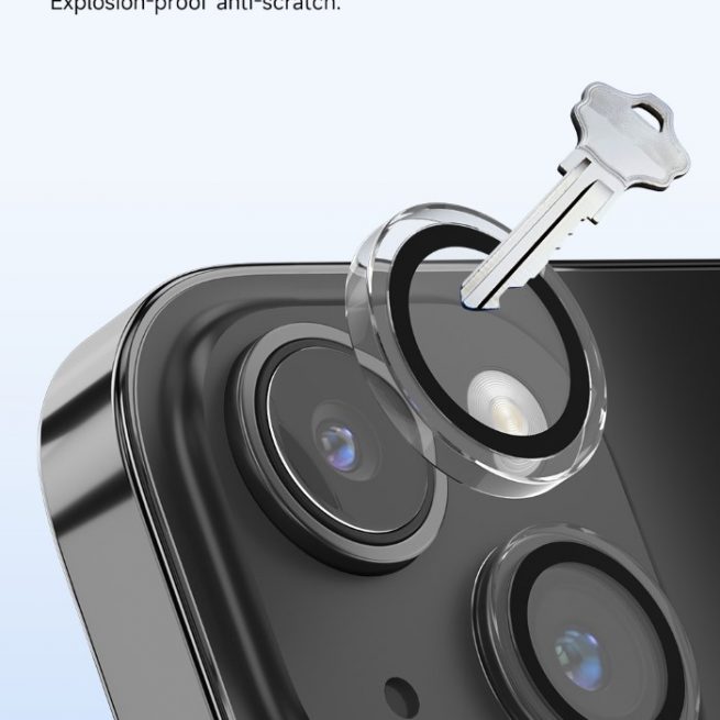 Protezione per fotocamera in cristallo iPhone 15 & 15Plus