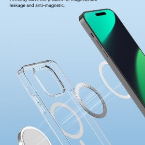 Custodia magnetica Magsafe trasparente per iPhone 13 Pro Max