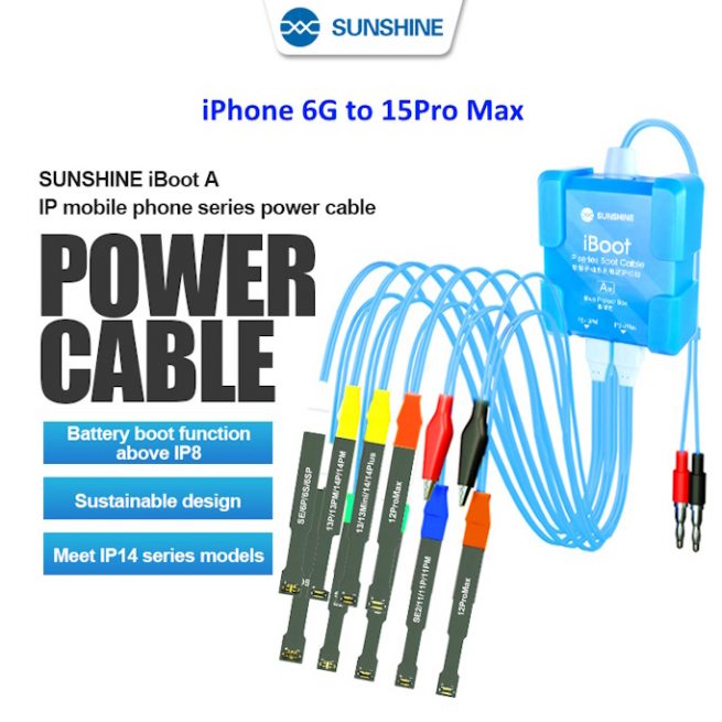Sunshine iBoot A cavo di alimentazione per avvio iPhone da 6G a 15PM