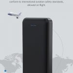 Power Bank Guardian 20.000 mAh 2 Uscite 5 volt 2.1A. Nero