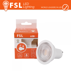 GU10 Lampadina LED - 6,5W 6500K 520LM 38° CRI>80 Dimmerabile