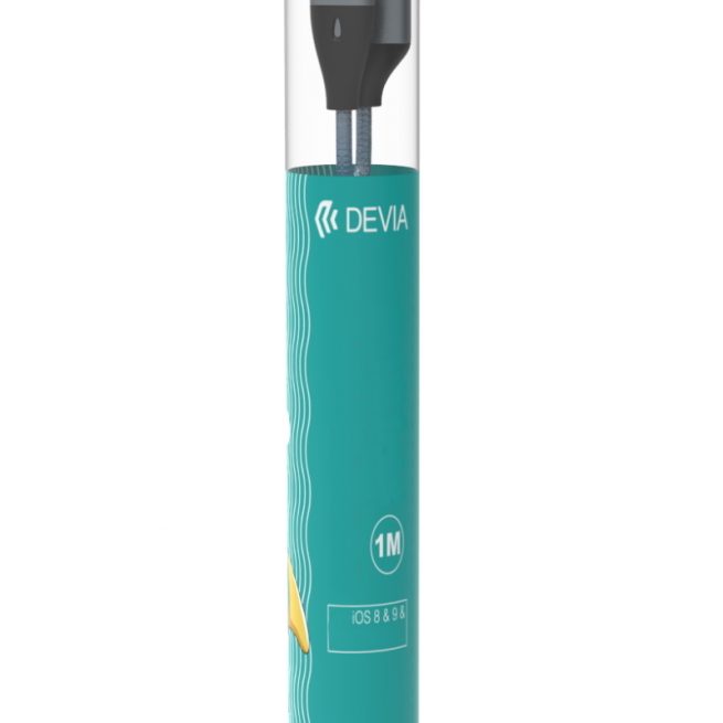Cavo Bubble Usb A a Tipo-C 2,4A 1 Metro Nero