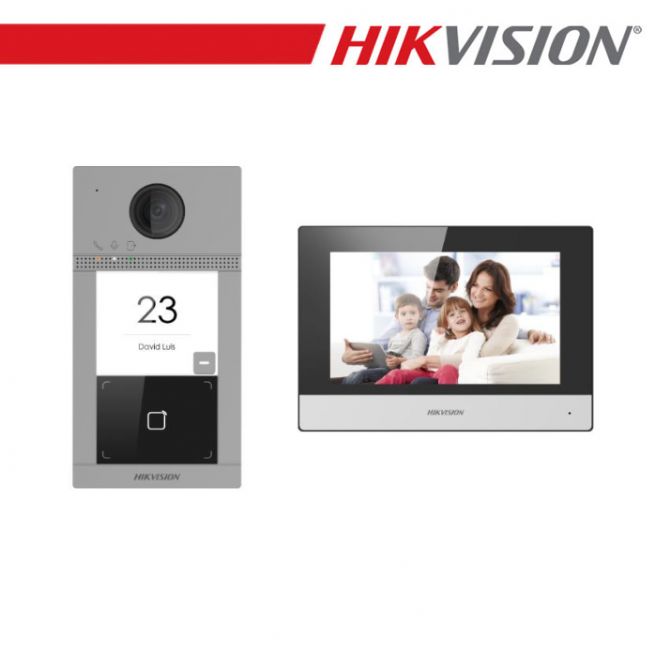 4. Security - Hikvision-HiWatch Gray DS-KIS604-P