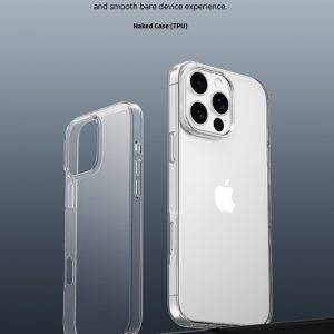 Cover Trasparente Morbida in TPU per iPhone 16 Pro